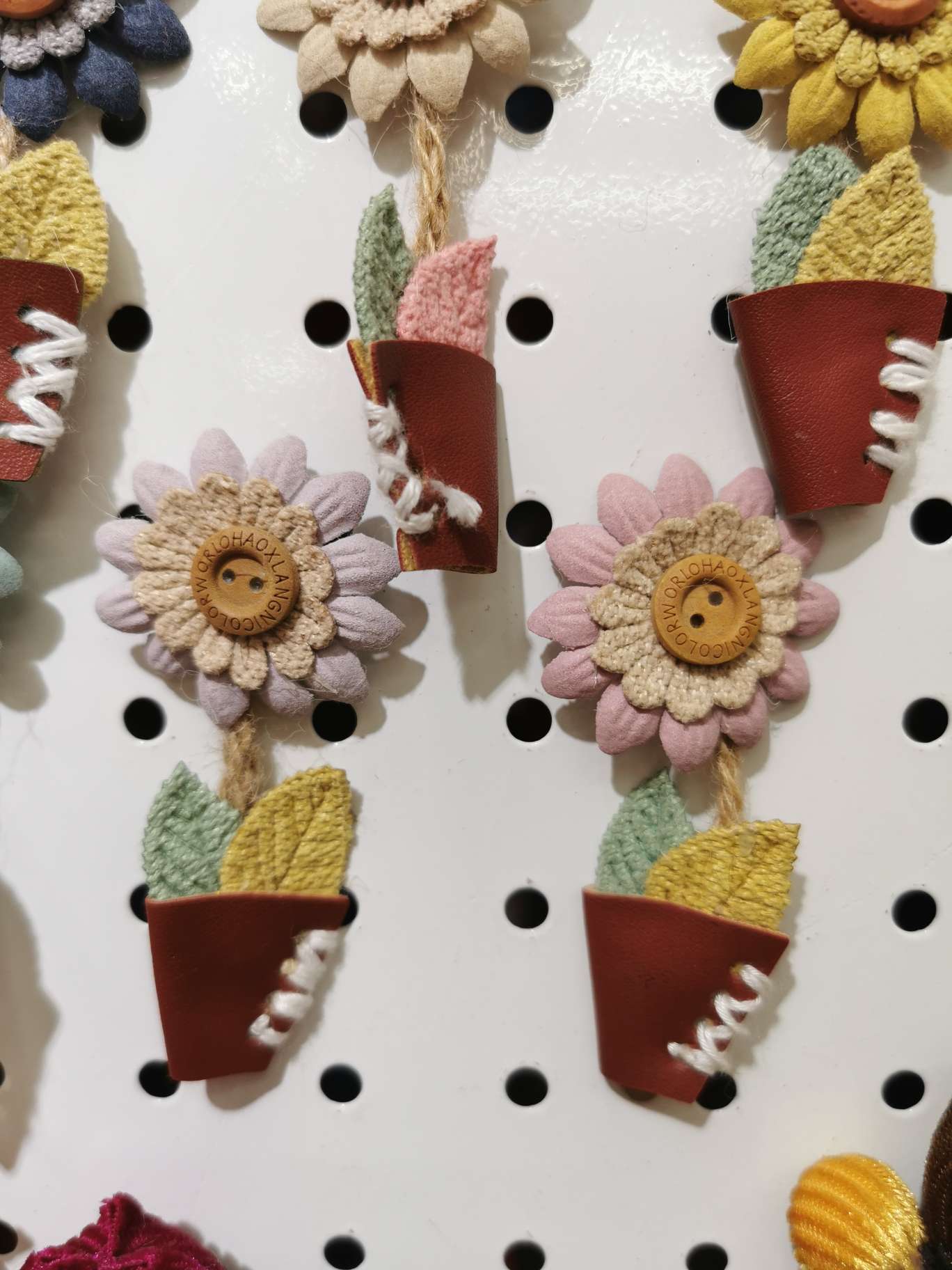 Children's Clothing Textile Accessories Button Corsage