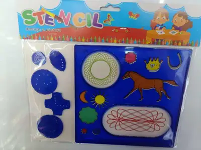 1201 Series Spiral Template Horse