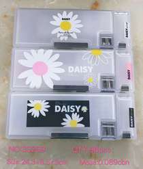 Small Daisy fresh plastic stationery box, like you can consult customer service