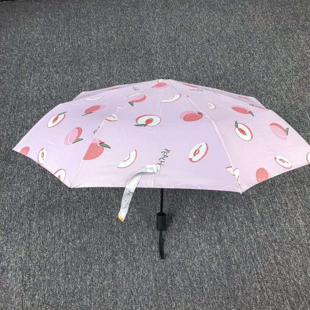Fruit vinyl automatic umbrella undefined