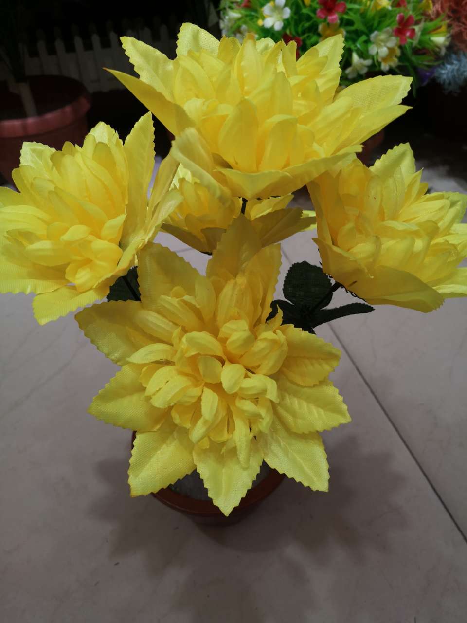 5 head chrysanthemum thumbnail