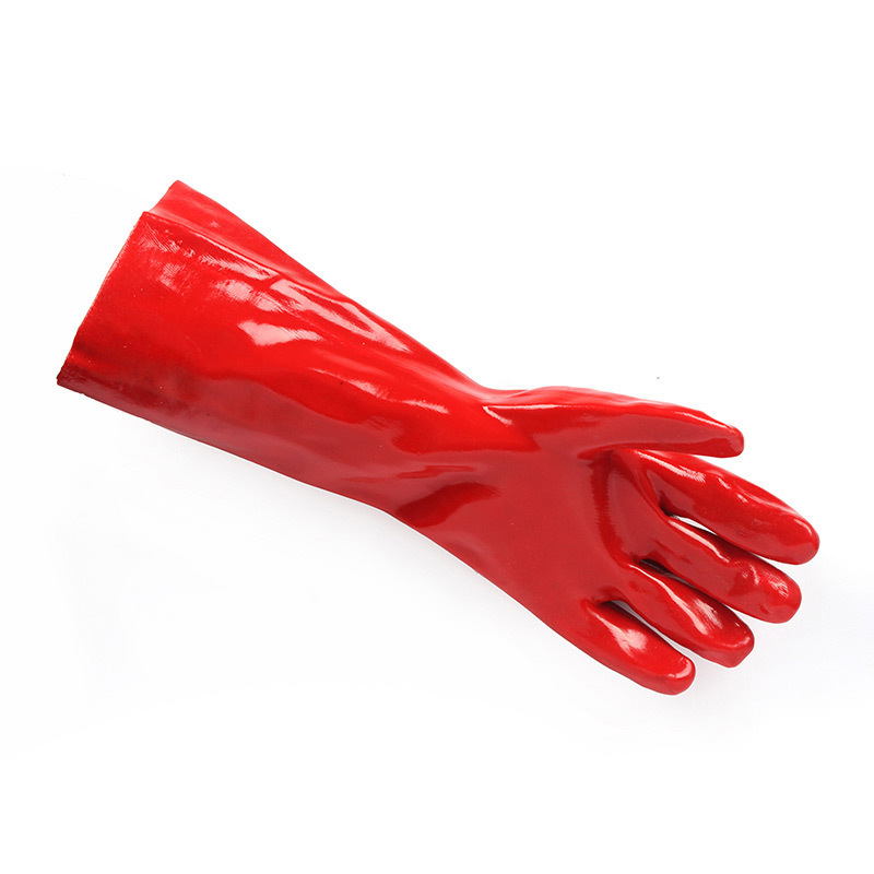 35Cm Red Oil Resistant Gloves