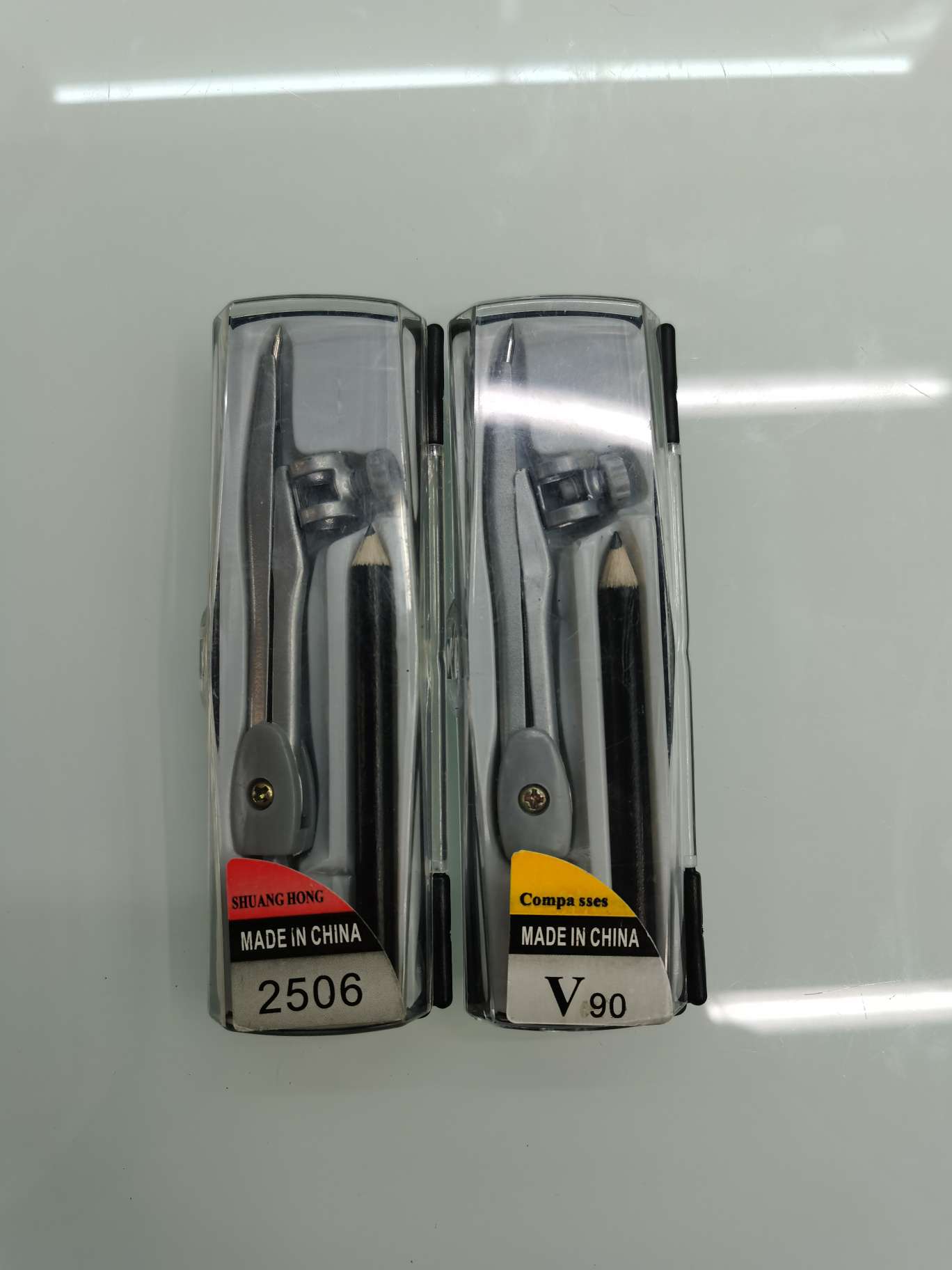 2506 Compass set, drawing tools, drafting instruments Specification image