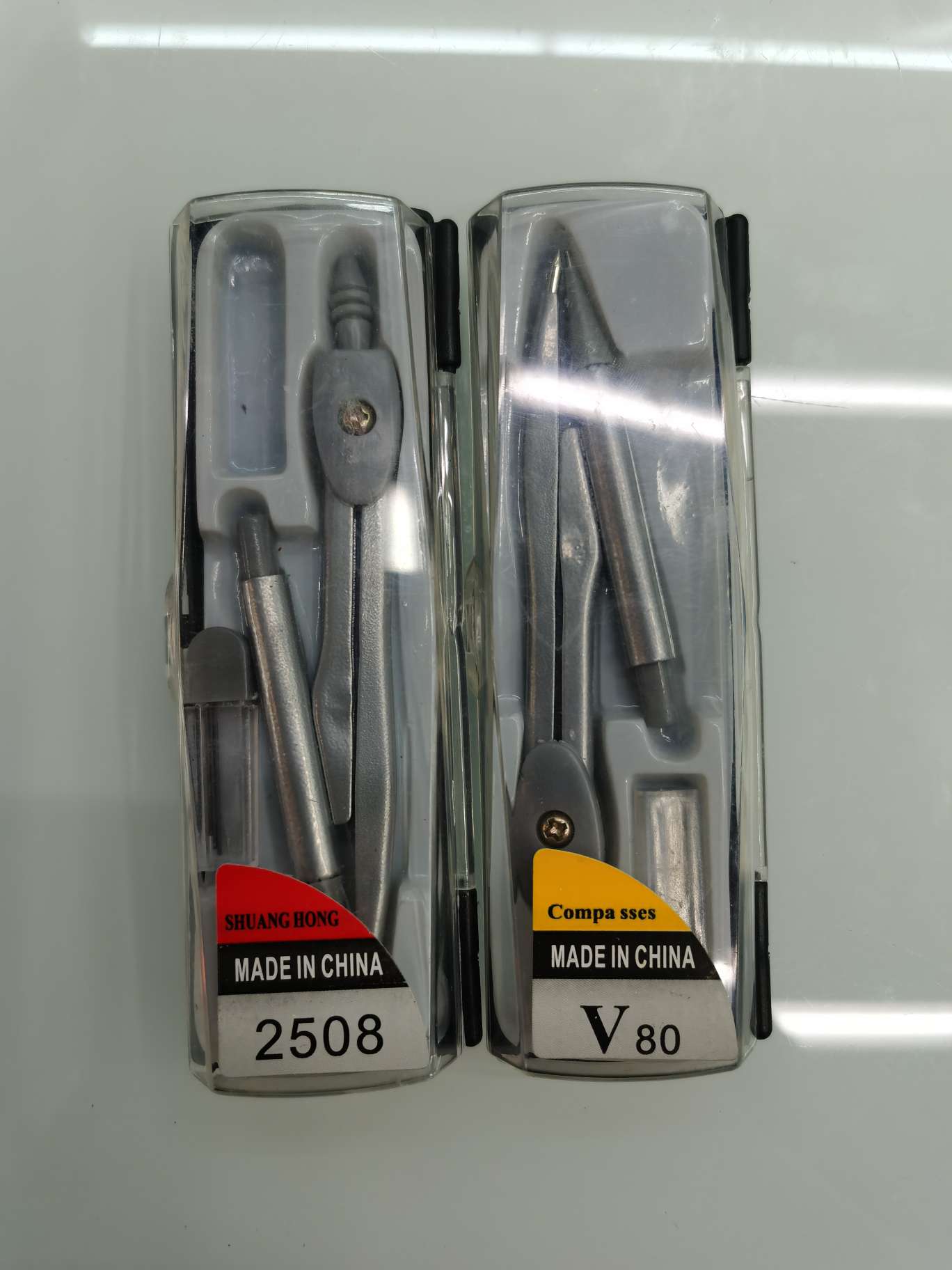 2507 Compass set, drawing instruments undefined