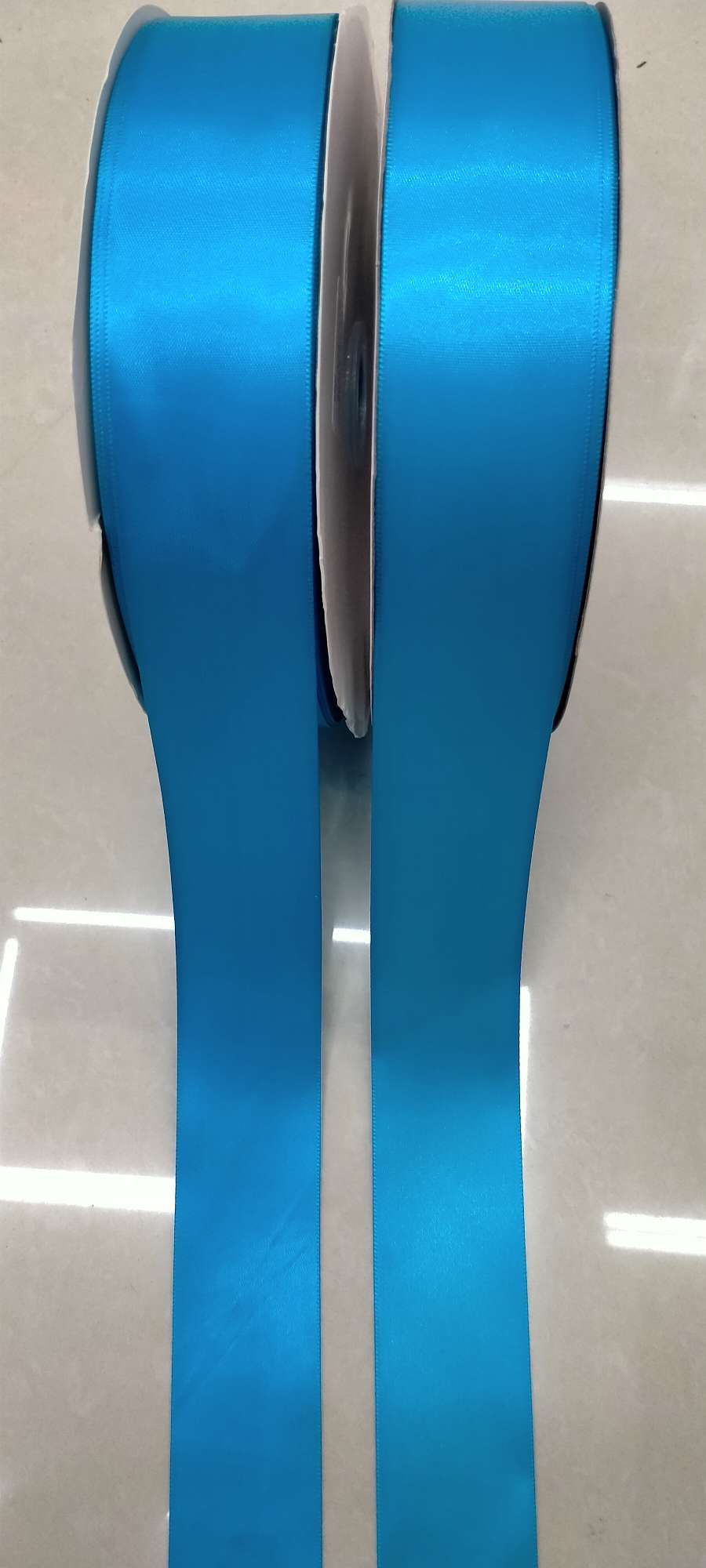 3.8cm单面涤纶带湖蓝色328#