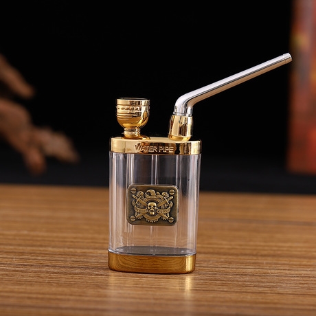 创意地摊货过滤烟斗双过滤水烟壶现货批发