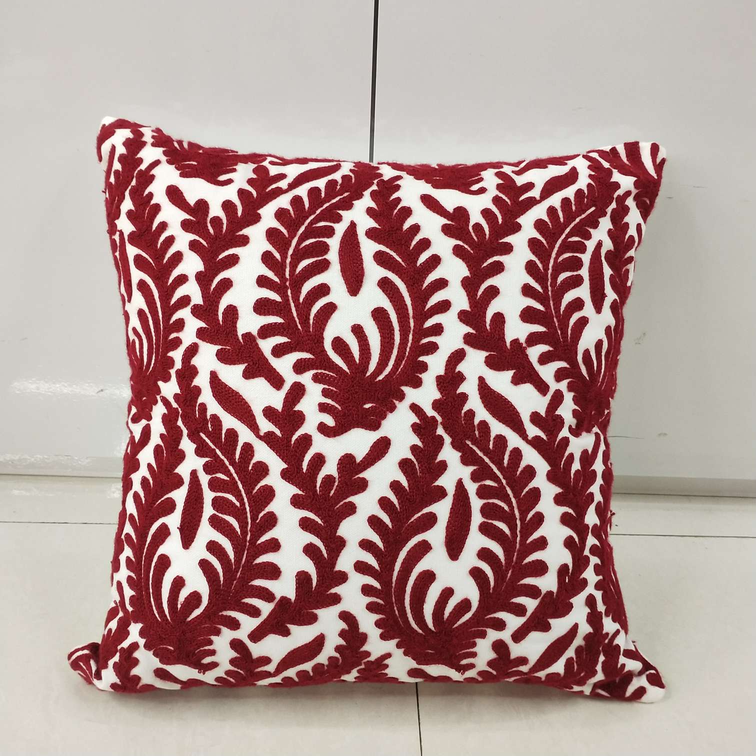 Europe type sitting room sofa back of a chair is contemporary and contracted embroider holds pillow full figure