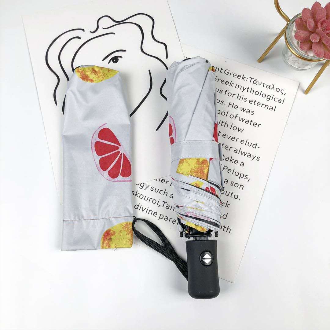 Fruit vinyl automatic umbrella Application Scenario
