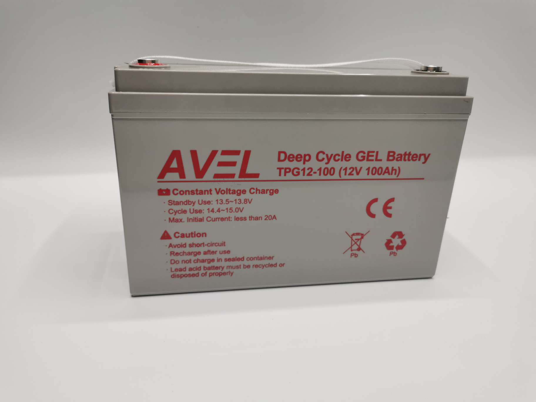The deep cycle of the battery is 65Ah