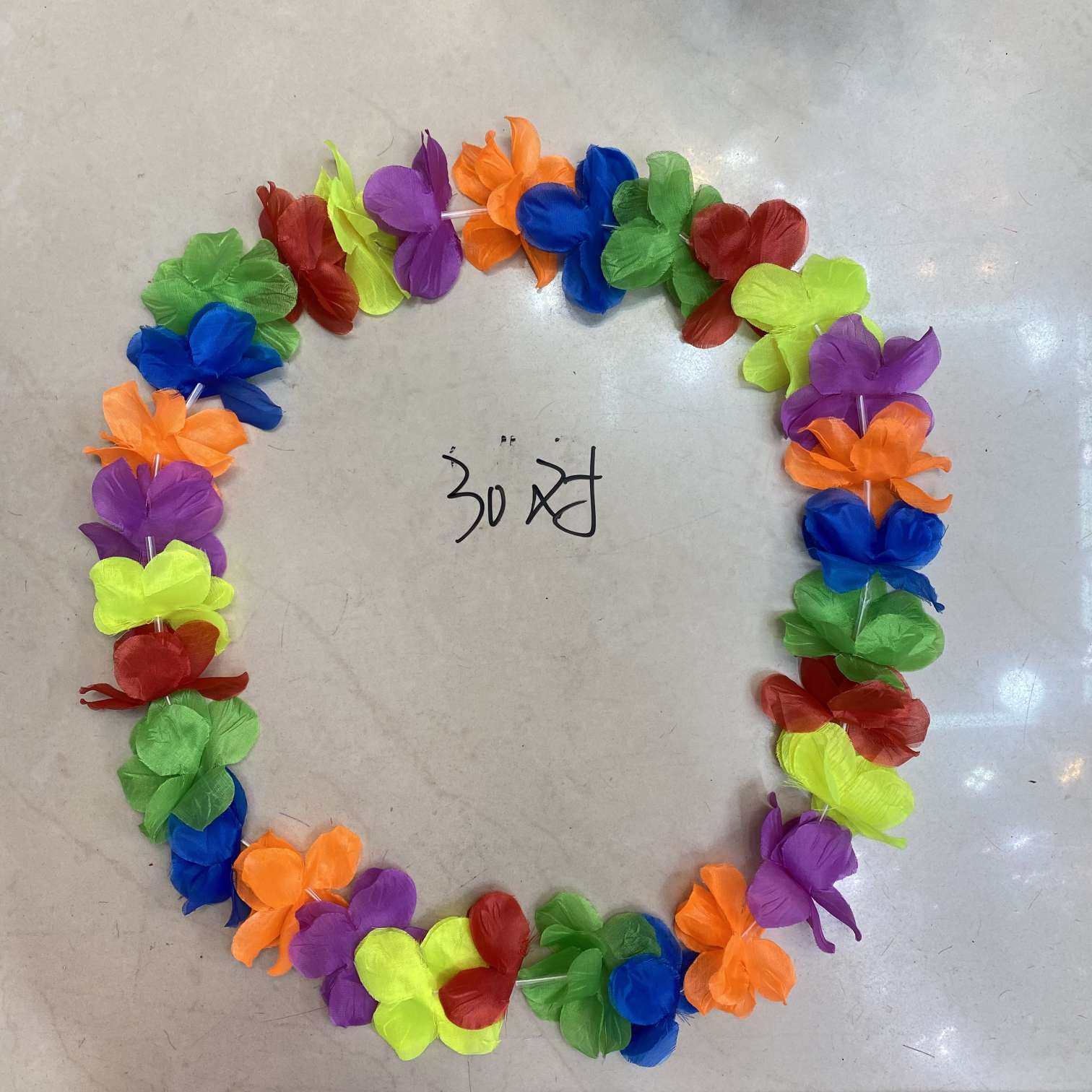 PROM party, Christmas party, 8 cm, 30 pairs of quadrilleflowers thumbnail