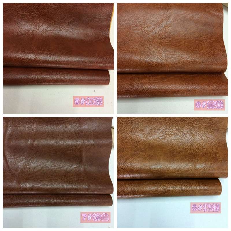 Factory direct sales of popular new oil-wax small lychee leather, large stock of high, medium and low grade luggage, sofa, shoe materials and fabrics undefined