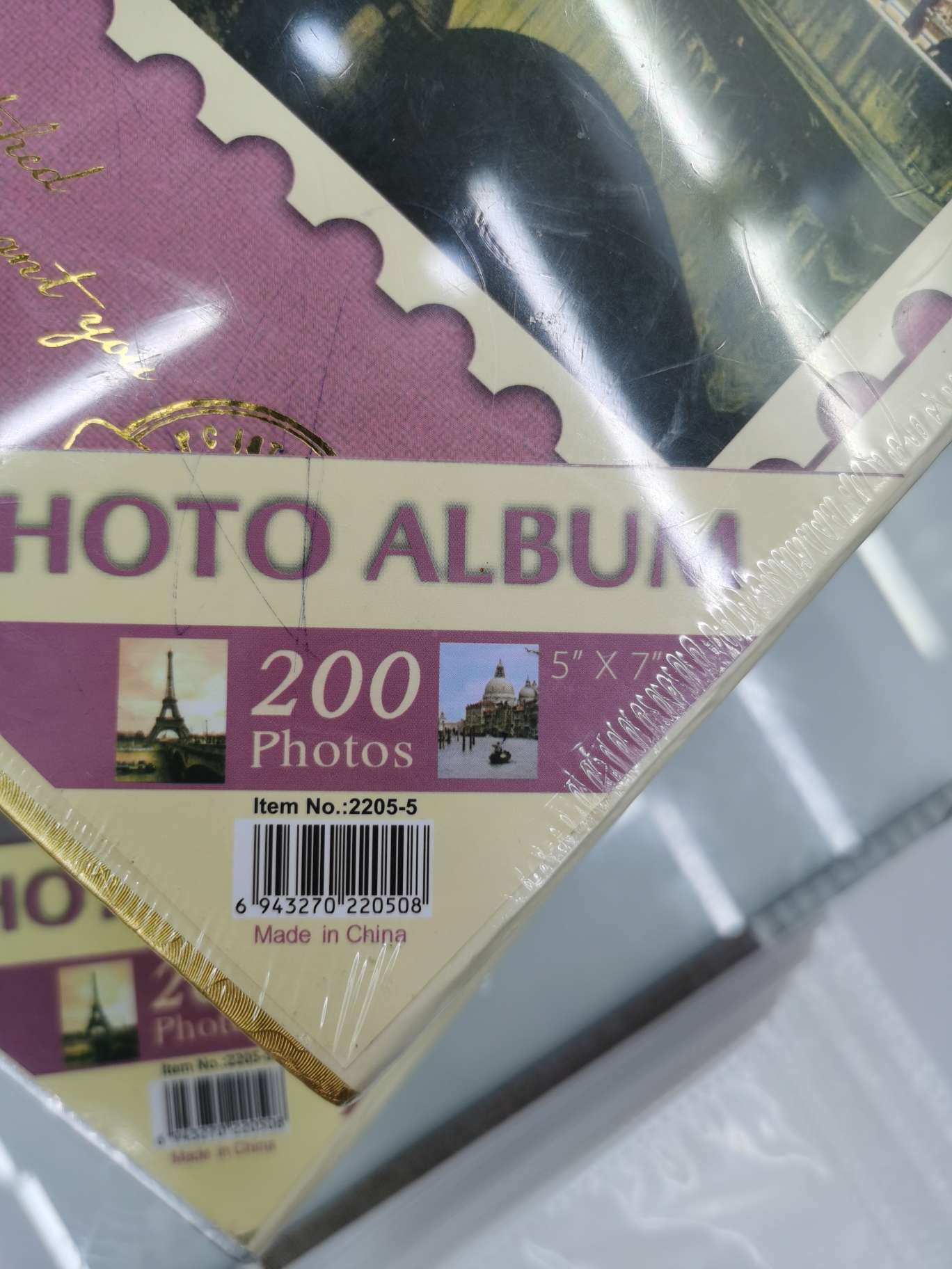 Chung Jin Gift Box Han Chen Album 2021 New Album This Large Capacity Inset Family Souvenir Album Vertical Edition Photo 5*7 2 Bags Of 200 Album Albums Item Picture
