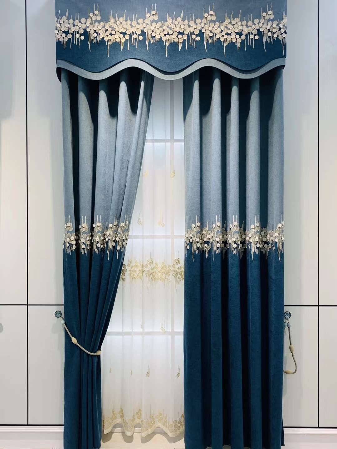 Embroidered Curtain Application Scenario
