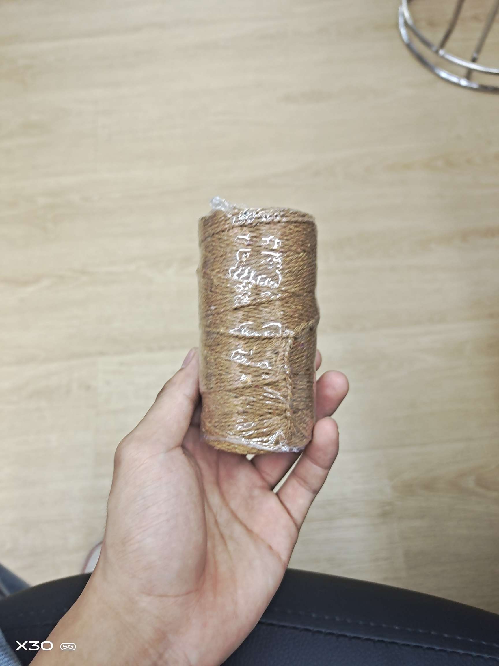2mm纯色棕色棉线 装饰线捆扎线