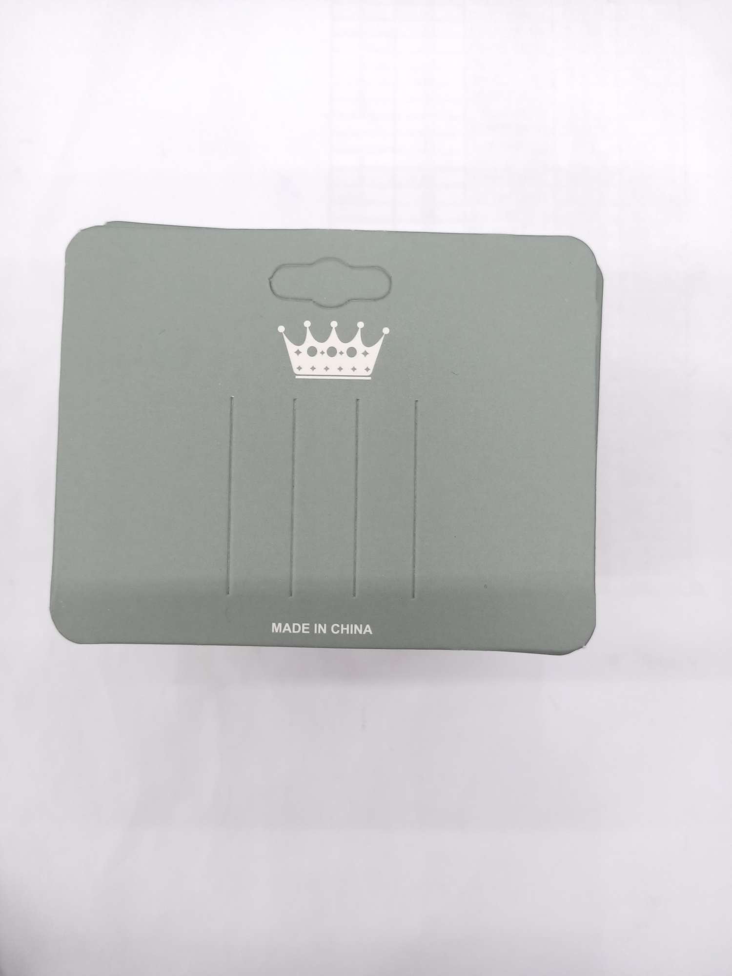 Crown hairpin clip
