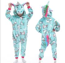 Cartoon animal Pegasus unicorn pegasus flannel pyjamas