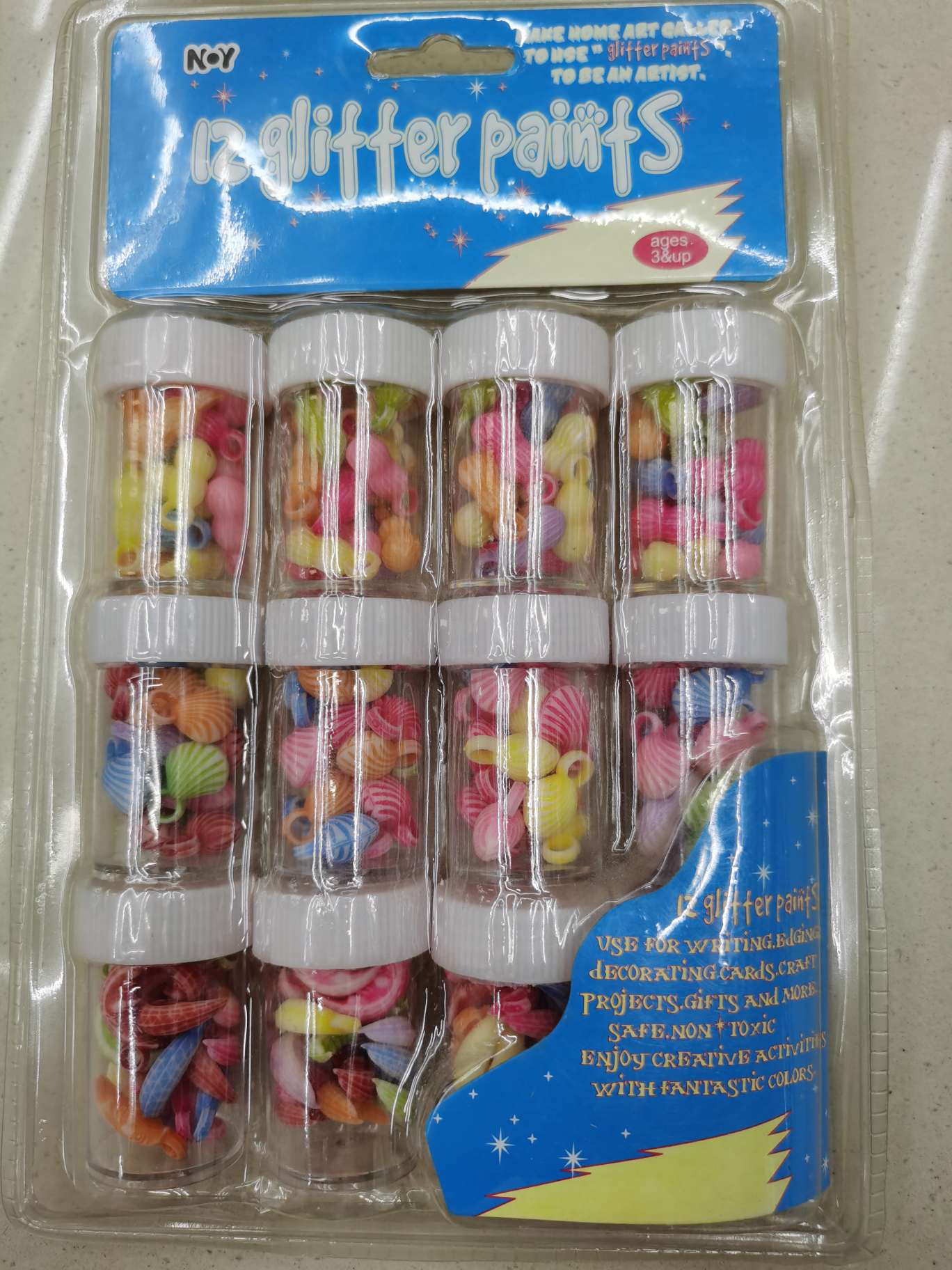 DIY 12 acrylic beads for children thumbnail