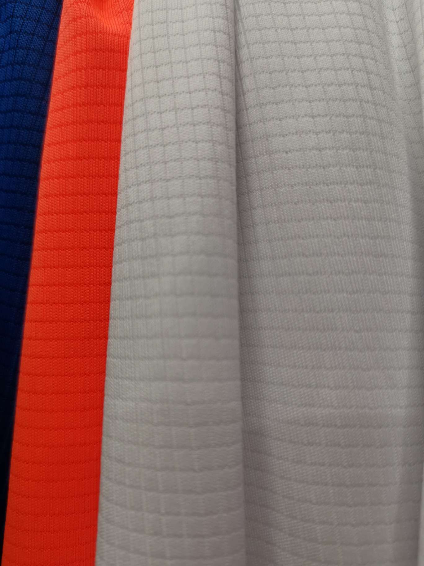 Check knitted fabric
