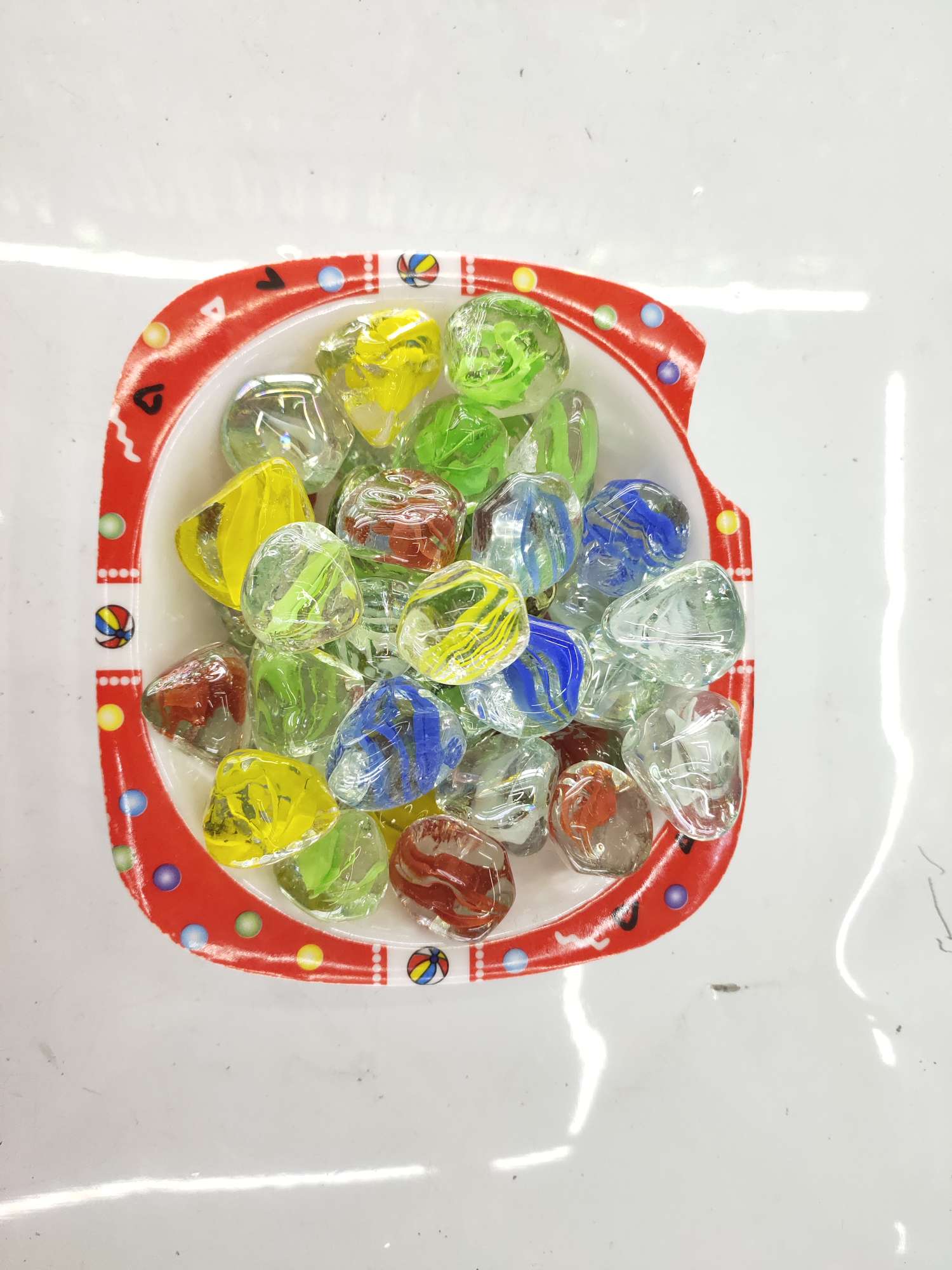 浩源工艺品天然水晶花心钻石摆件水晶原石水晶玻璃家居装饰品高端收藏 水晶工艺品