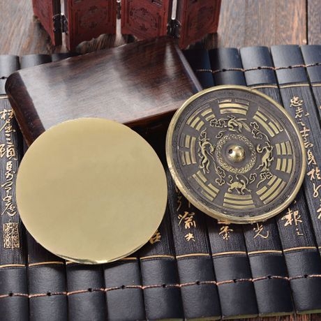All-copper bagua mirror and pocket mirror in stock for wholesale Item Picture