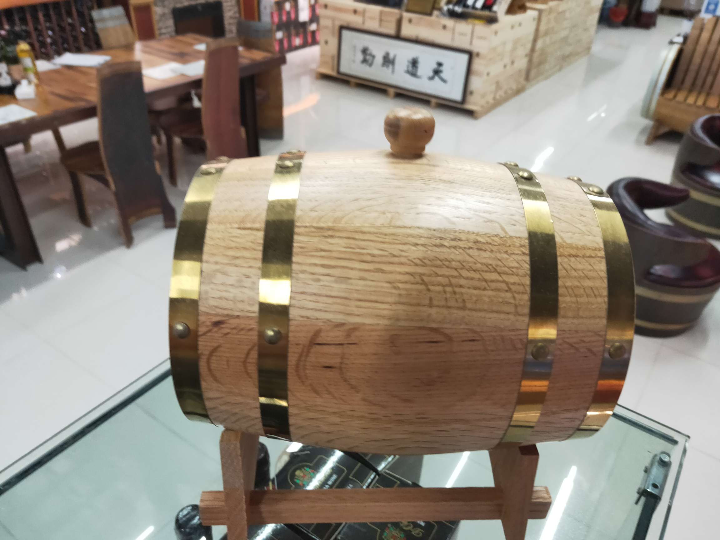 Spanish 3L oak barrel wine Specification image