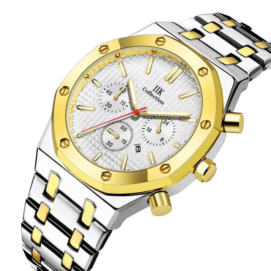 The latest trend brand of 2020, genuine domestic stylish men's wristwatch, business men's, student casual ultra-thin luminous waterproof steel band quartz watch undefined