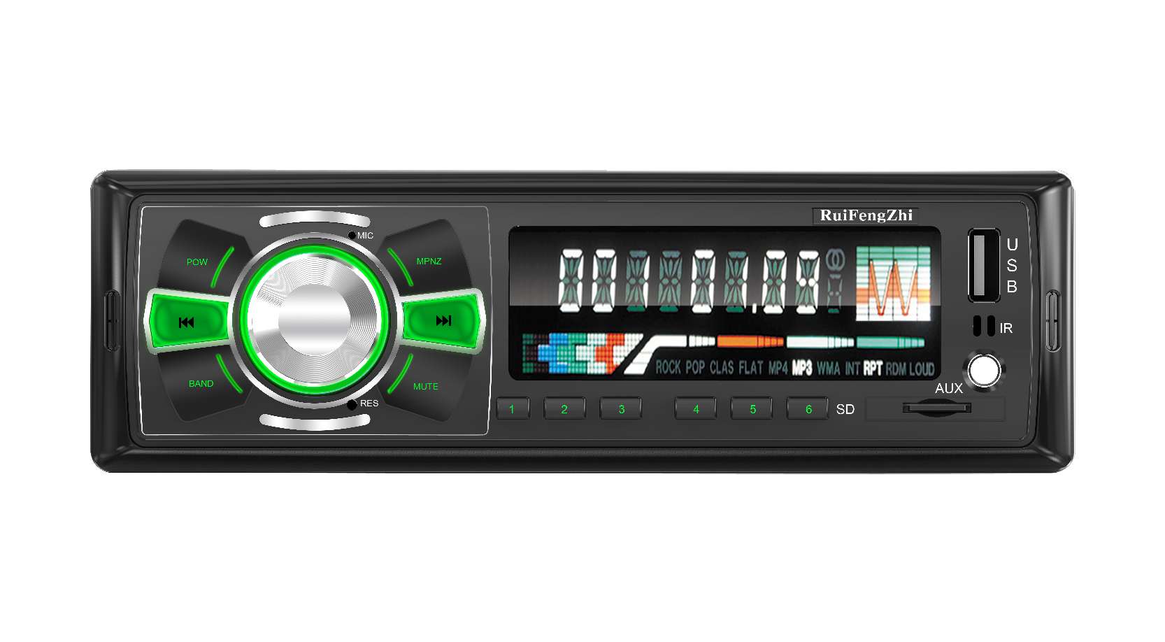 Car card insertion host Bluetooth LCD single customized machine Specification image