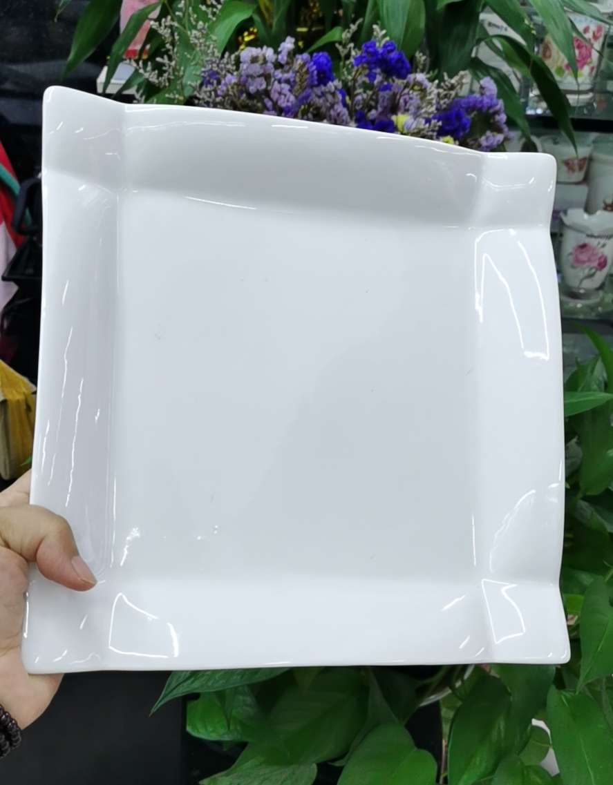 Embossed western dish