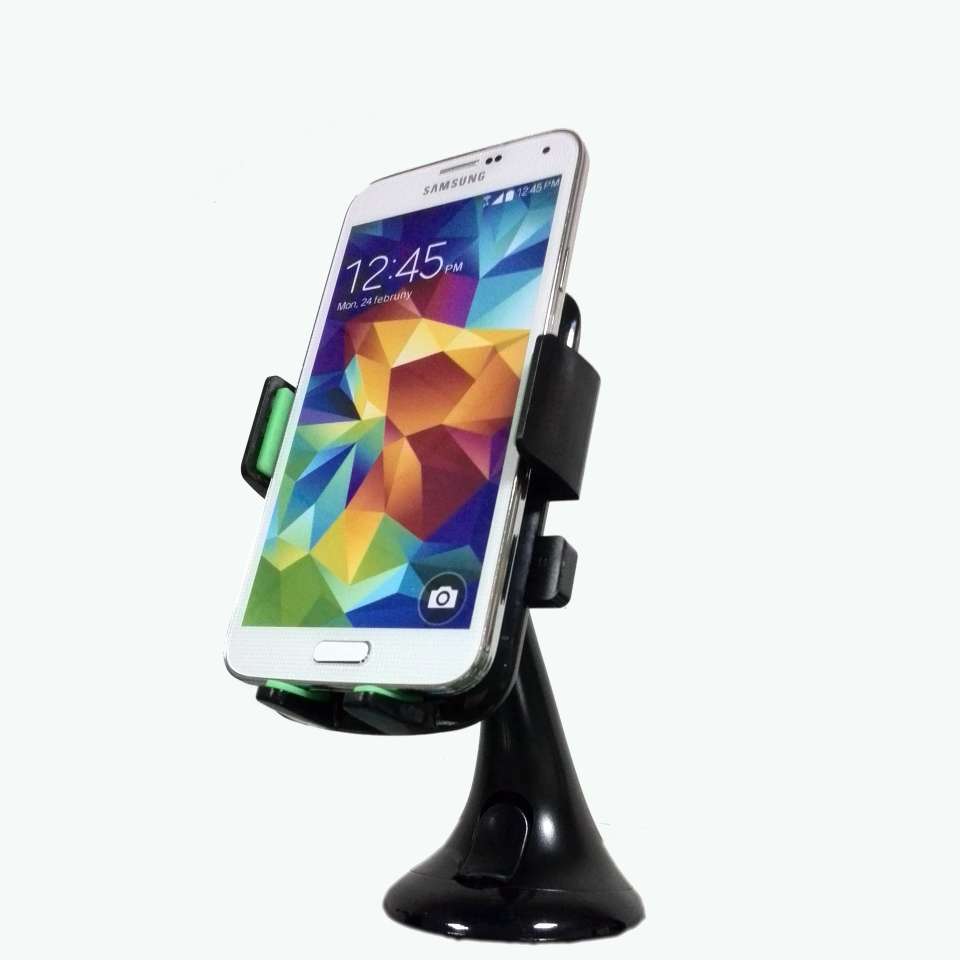 车载超大号双夹手机架大吸盘手机架导航支架