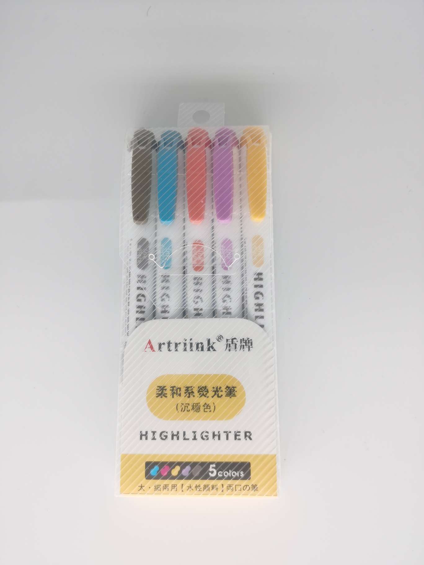双头多色荧光笔产品图