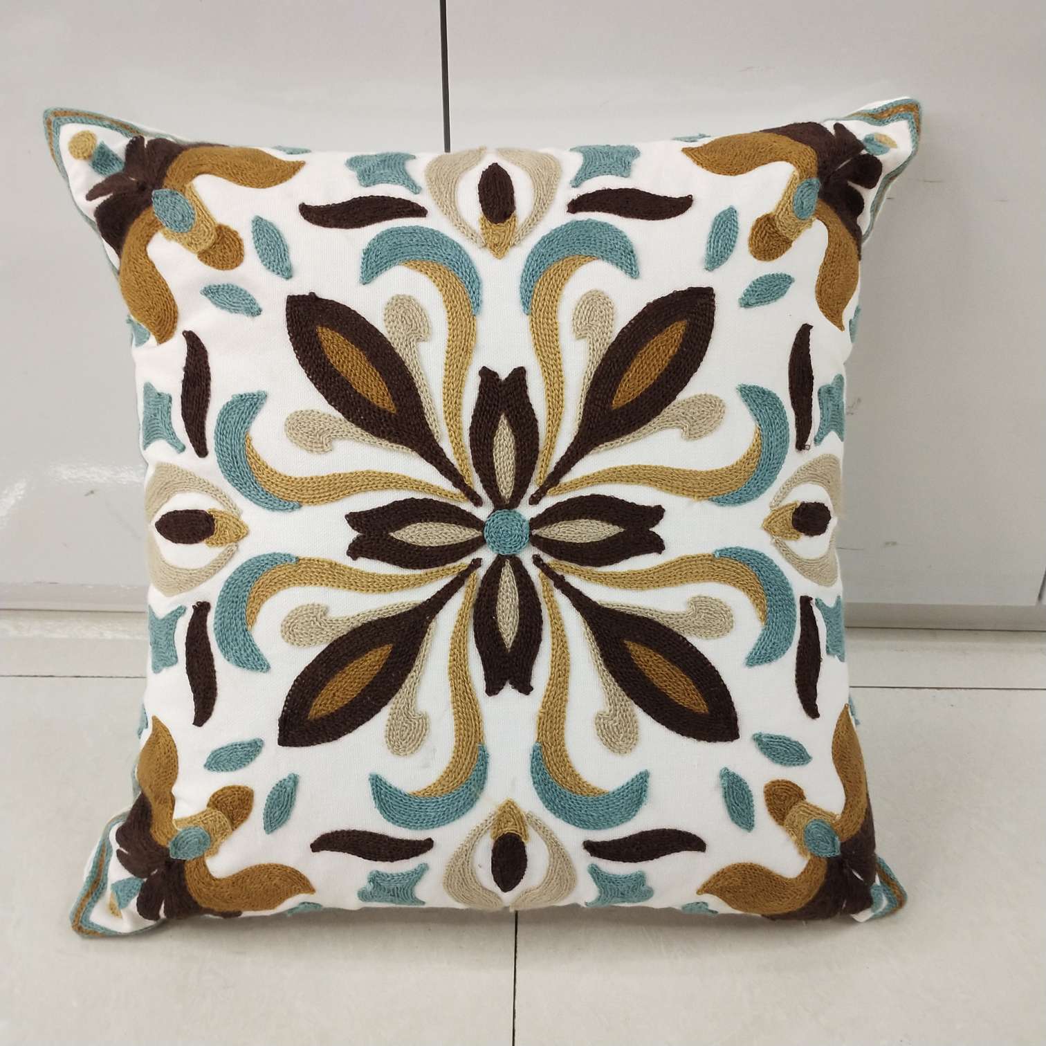 Nordic embroidery cushion for cushion sofa cushion between model sitting room