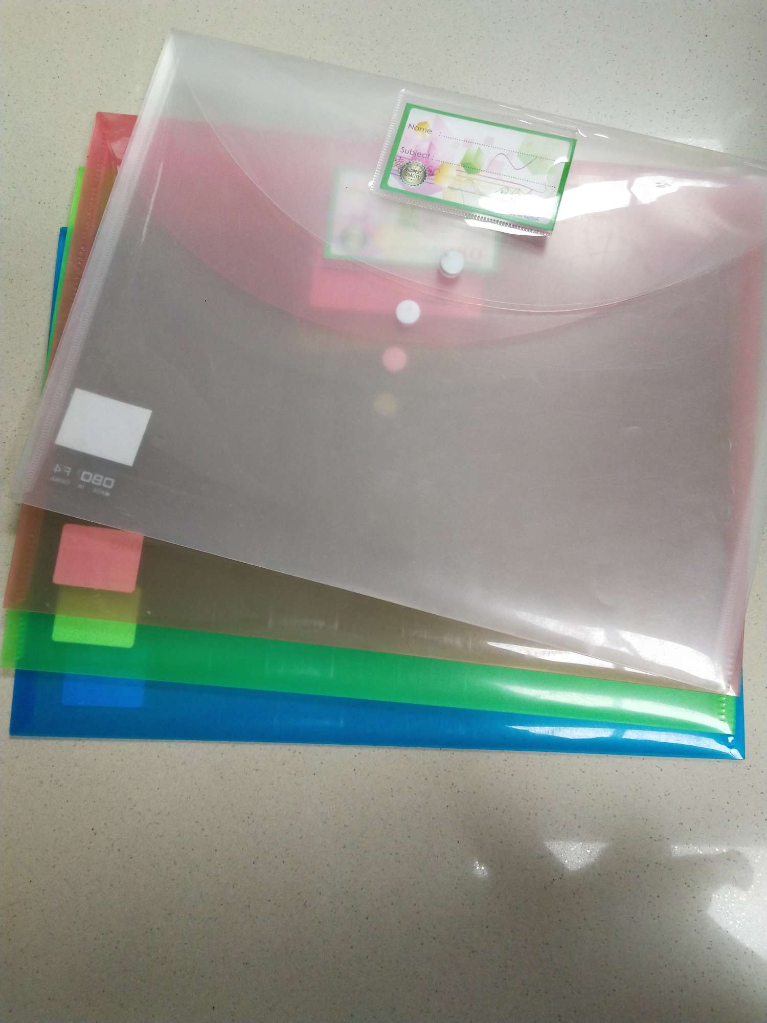 FC file bag File paper paper paper storage bag F4