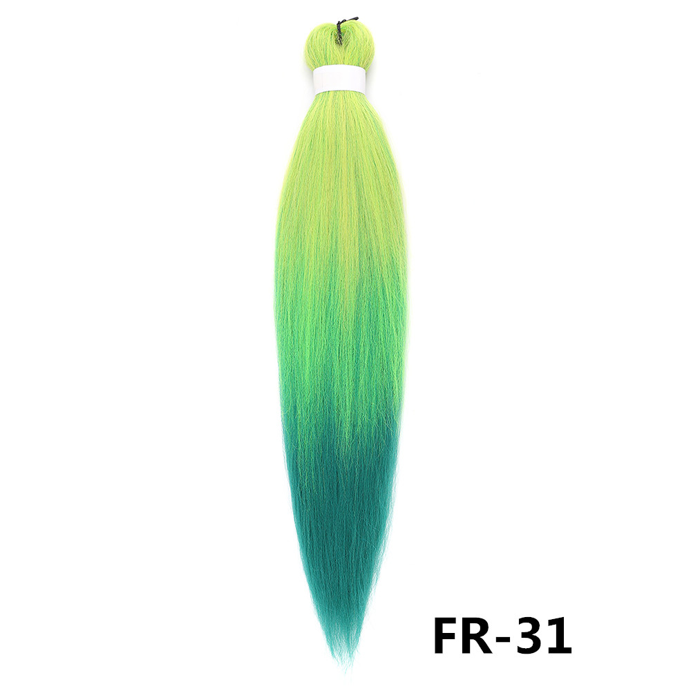 EZ大辫子低温阻燃丝蓬松柔软EASY BRAID 非洲和欧美畅销爆款厂家直销 单色双色产品图