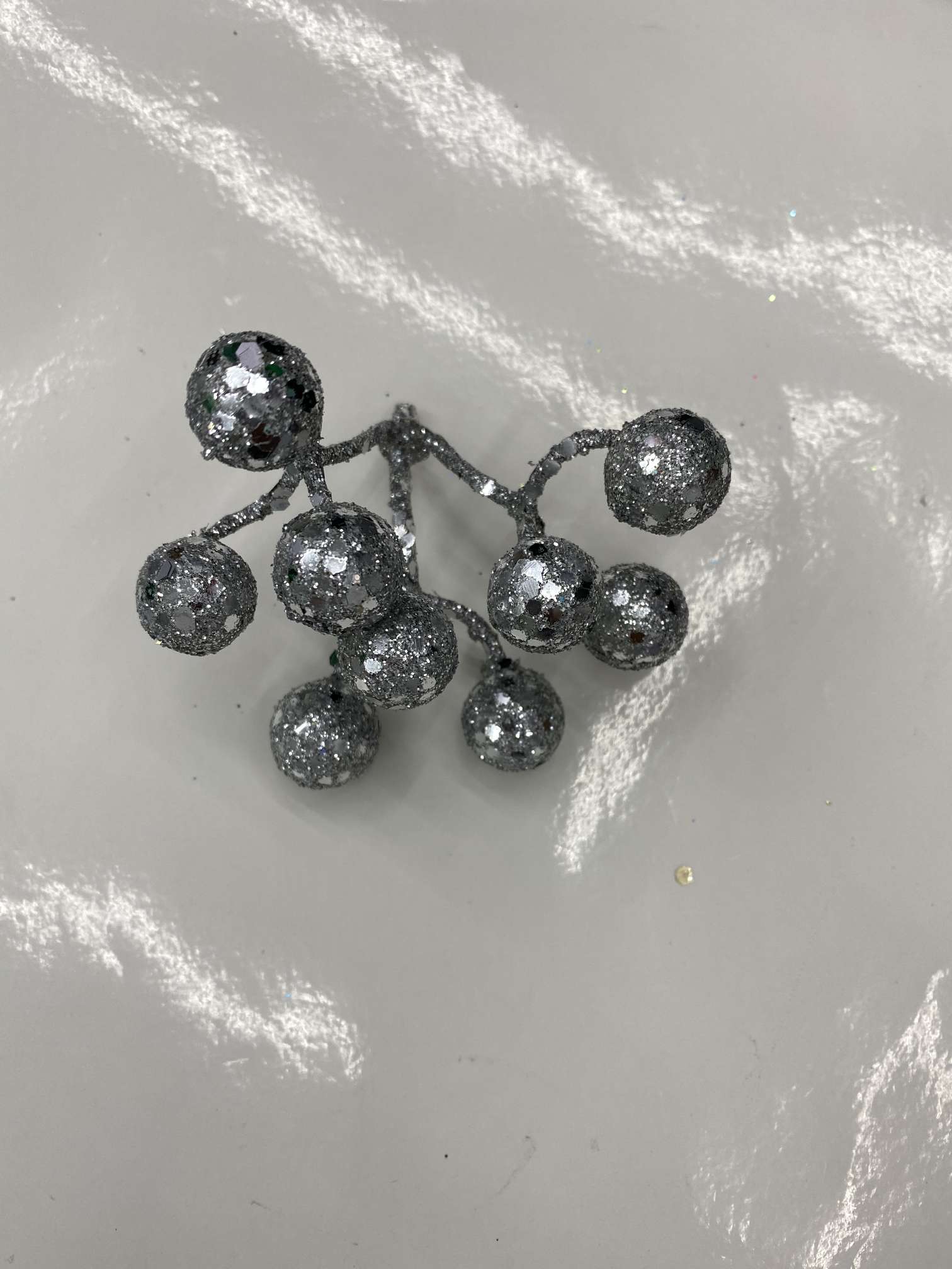 九头撒粉果叉细节图