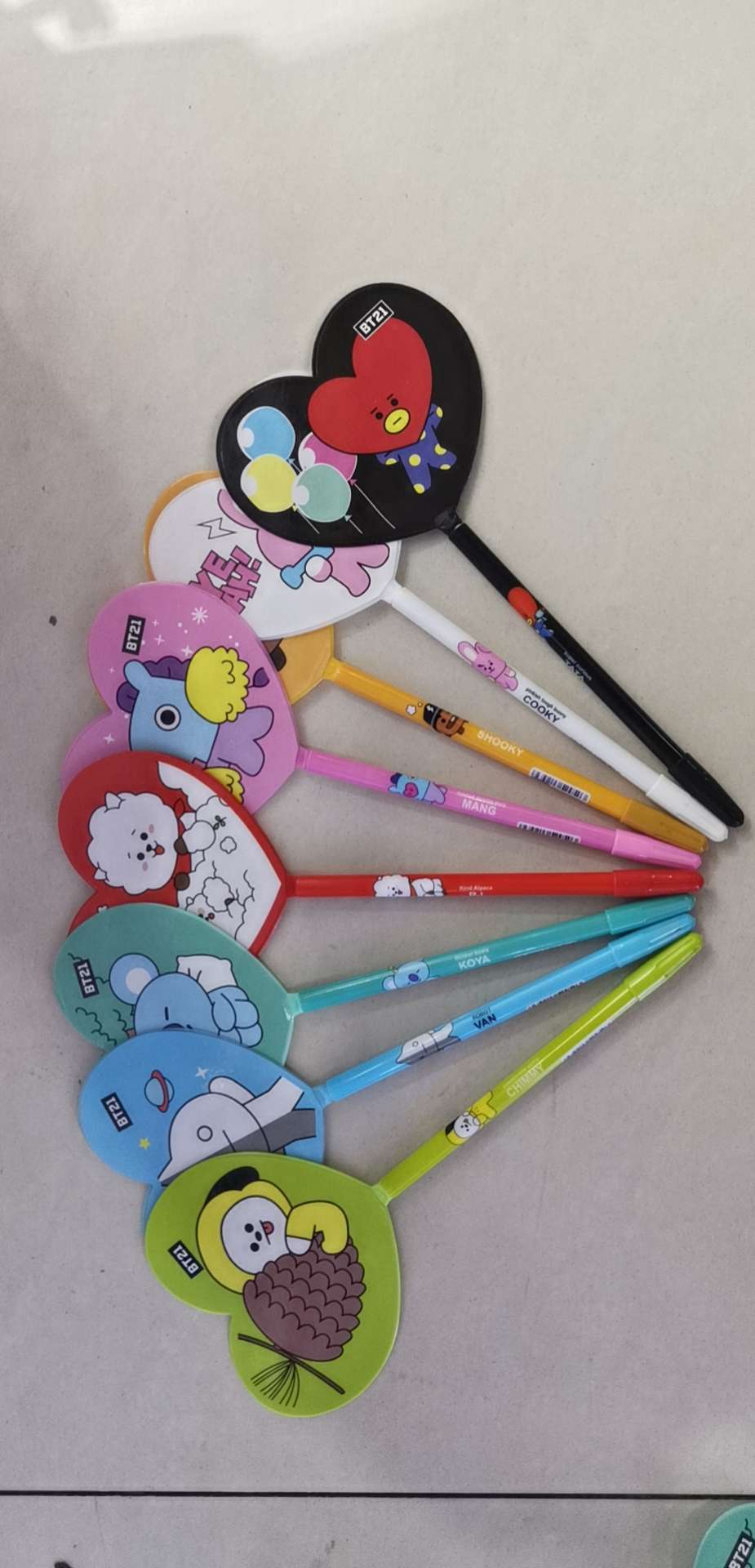 Fan-shaped pen, ballpoint pen, advertising pen Application Scenario