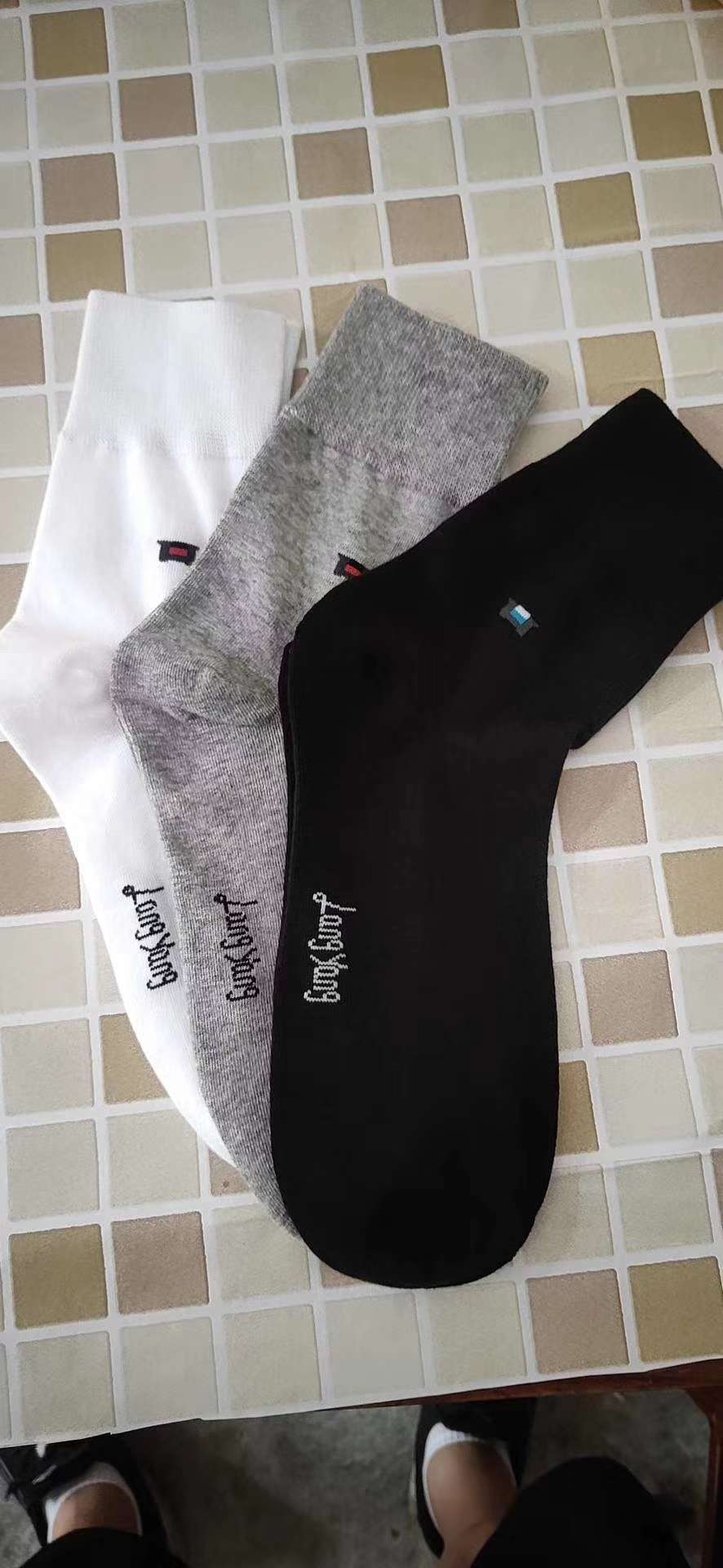 Senbao middle tube cotton socks for men thumbnail