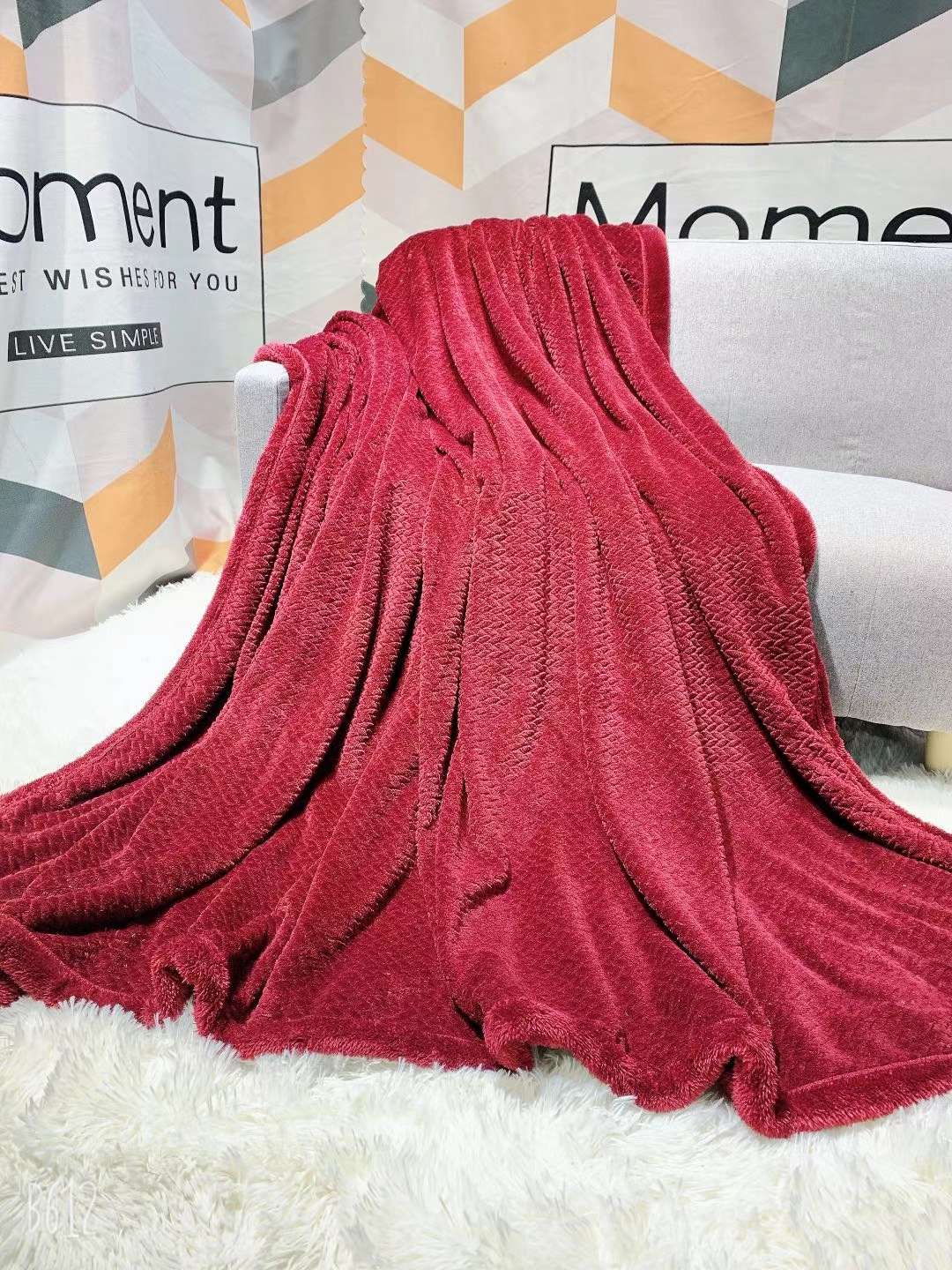 厂家批发外贸毯子新款批发零售毛毯毯子素色毛毯 联系下单选款