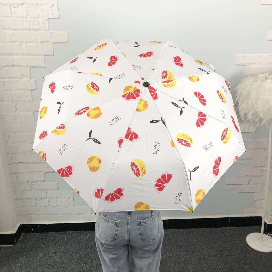 Fruit vinyl automatic umbrella undefined