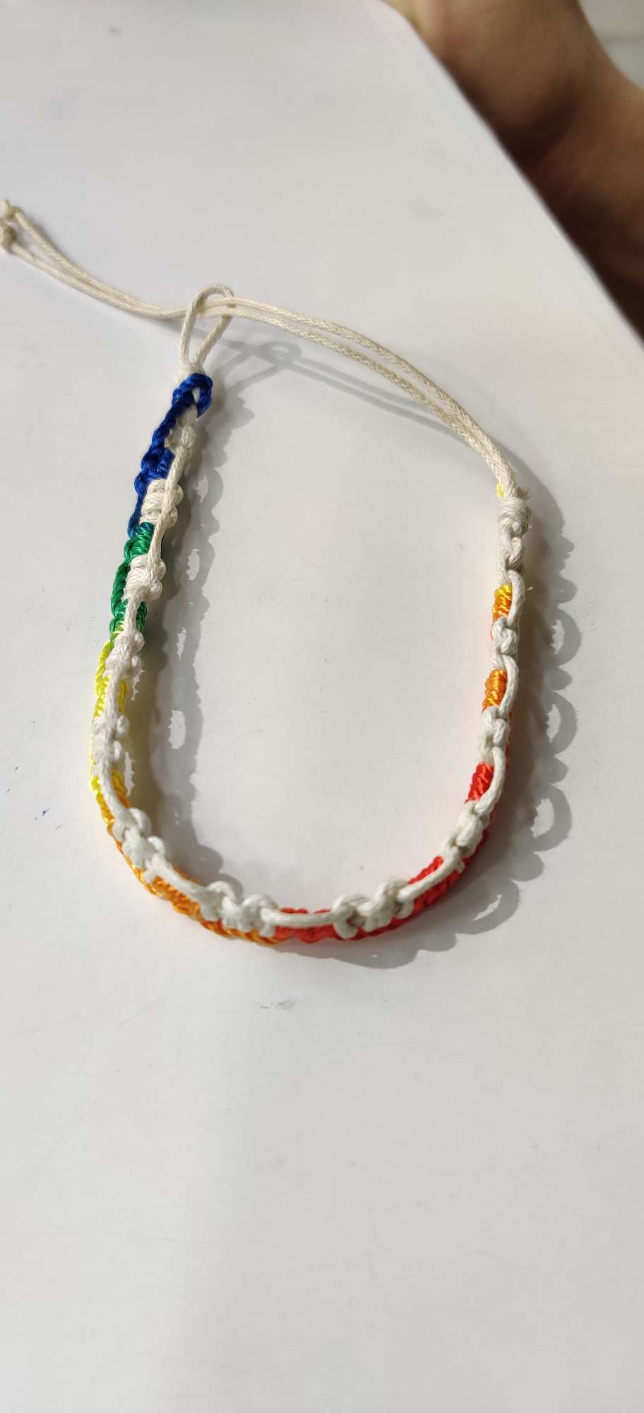 Color bracelet with 1.0 wax thread thumbnail