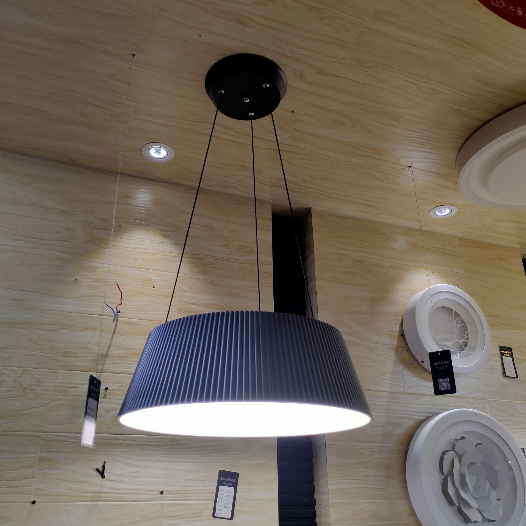 北欧客厅吊灯简约现代餐厅灯大气轻奢三室两厅灯具套餐组合卧室灯吊灯