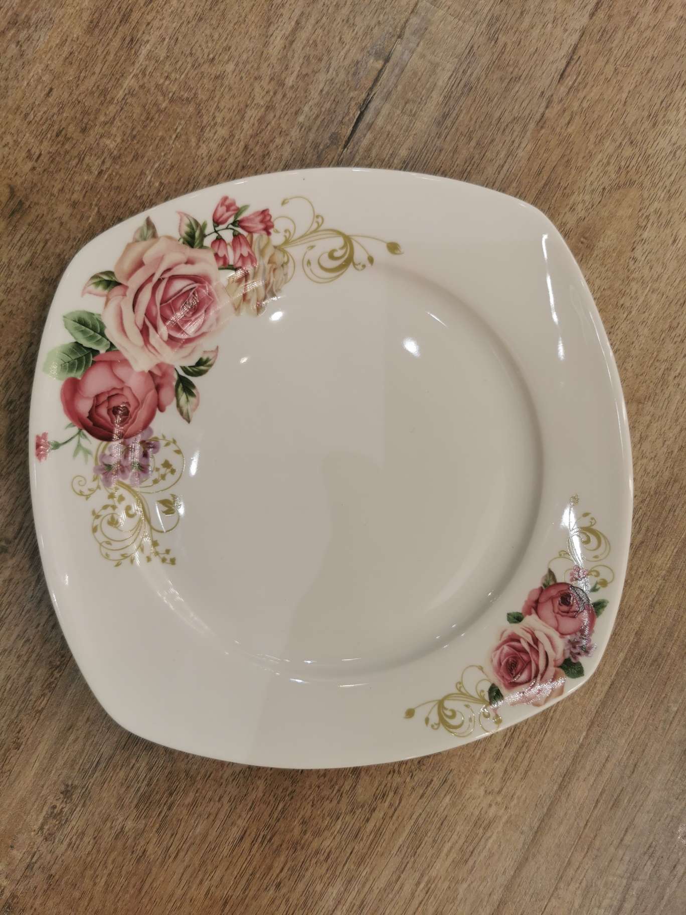 A 24-head square tableware set details Picture