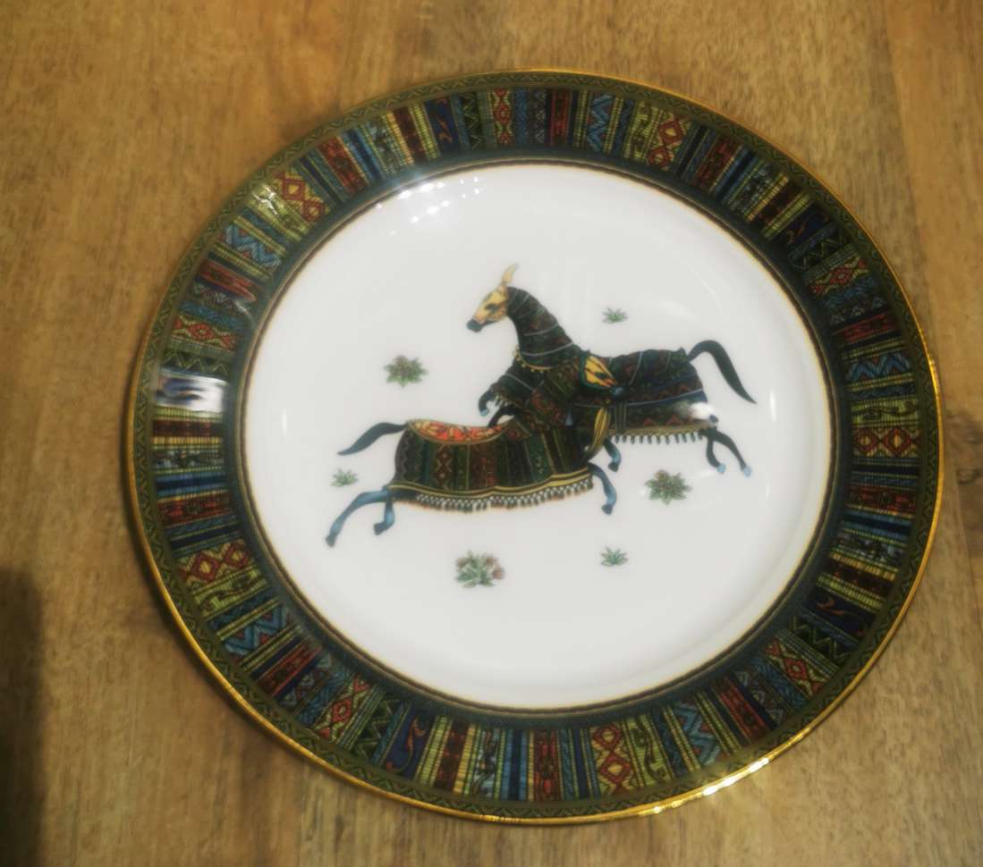 58 Skull Porcelain Tableware Set details Picture