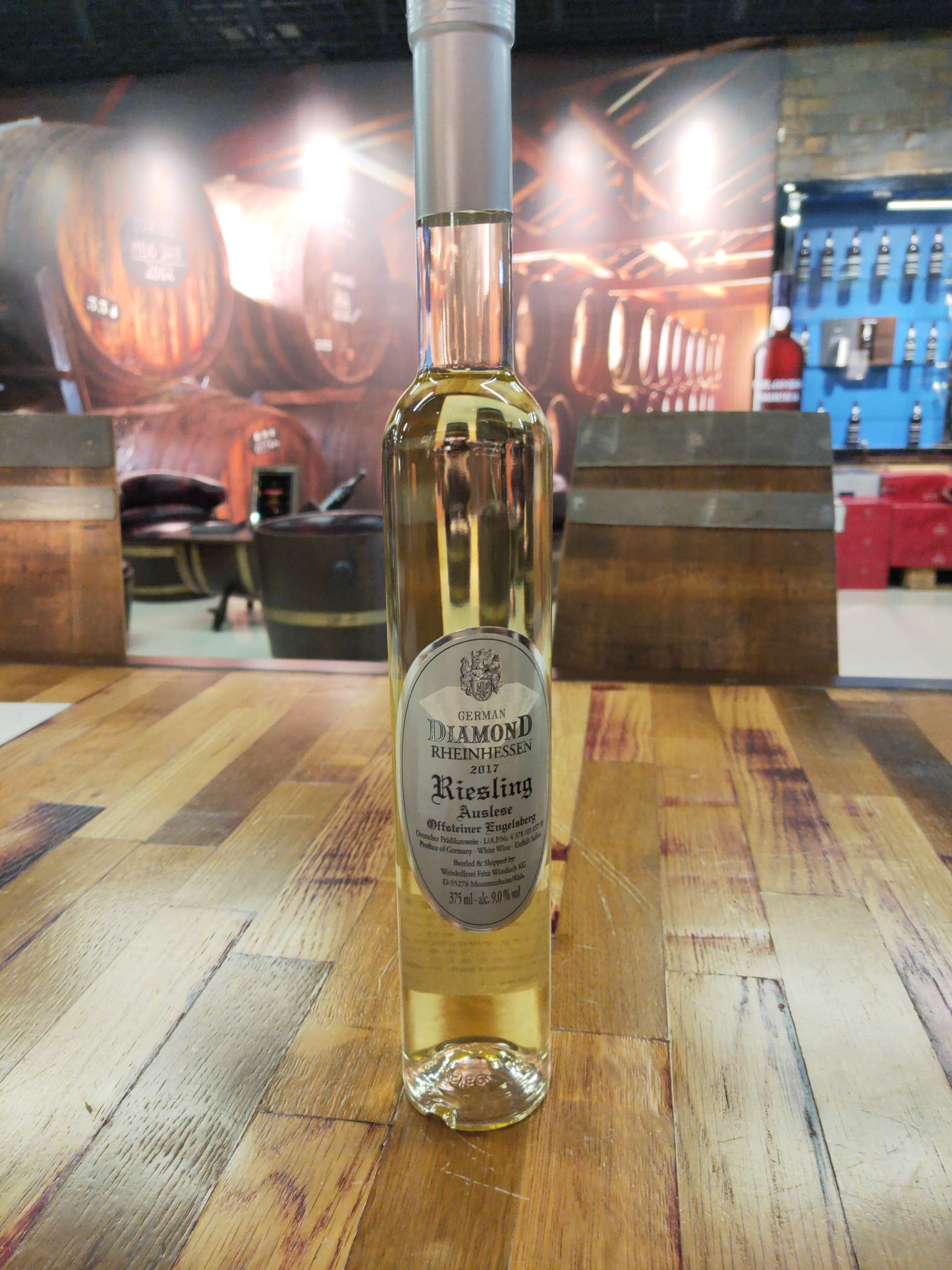 German ice white wine