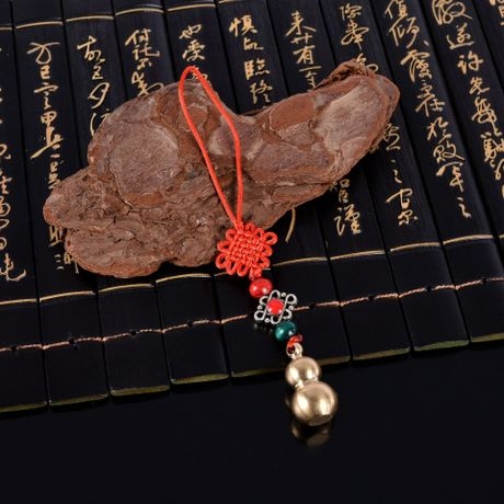 Creative street goods all copper key chain copper gourd decoration manufacturers spot wholesale thumbnail