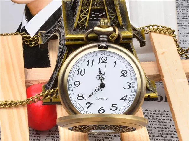 Exquisite multi-color pocket watch with dense flowers Application Scenario