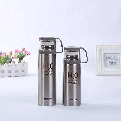Portable handy cup straight body stainless steel double-layer vacuum insulation cup creative student business gifts custom wholesale thumbnail