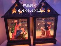 Religious night light, antique religious lighting, religious wind light, hollow religious night light