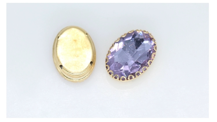 10*14 oval flower basket claw thumbnail