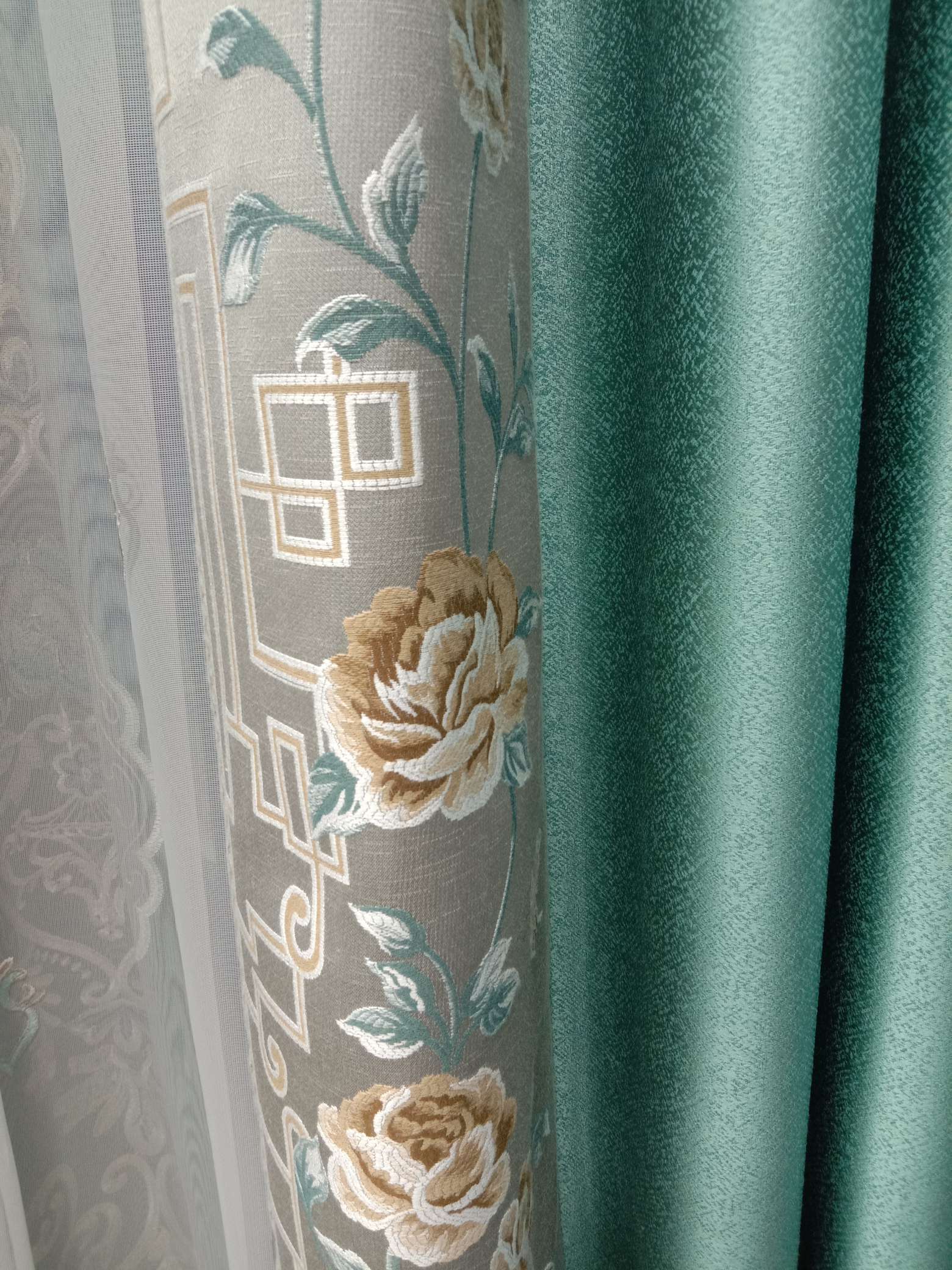 New factory direct sales available for retail and wholesale of high-precision cotton and linen curtains -01 undefined