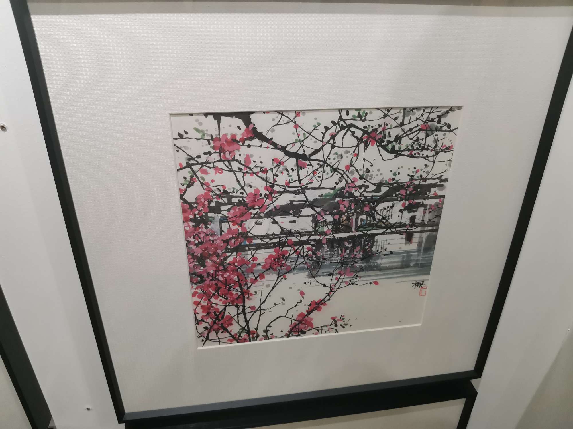 客厅画玄关装饰挂画现代简约竖版壁画门入户过道门厅背景墙大画